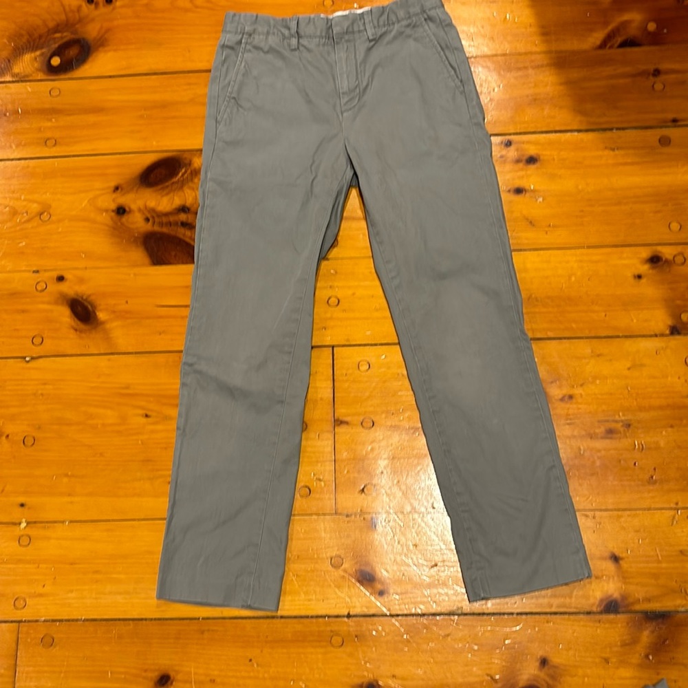 Crewcuts Gray Straight-Leg Casual Pants